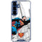 DC Comics Superman Super Speed Flying Over City Galaxy S25 FE Clear Case