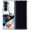 DC Comics Superman Super Speed Flying Over City Galaxy Z Fold5 5G Clear Case