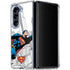 DC Comics Superman Super Speed Flying Over City Galaxy Z Fold5 5G Clear Case