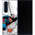 DC Comics Superman Super Speed Flying Over City Galaxy Z Fold6 Skin