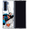 DC Comics Superman Super Speed Flying Over City Galaxy Z Fold7 Clear Case