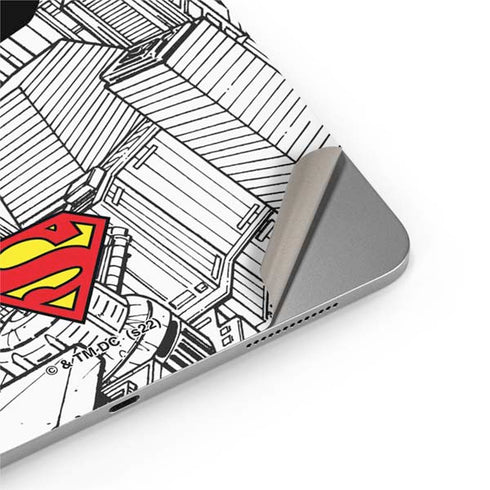 DC Comics Superman Super Speed Flying Over City Apple iPad Air Skin