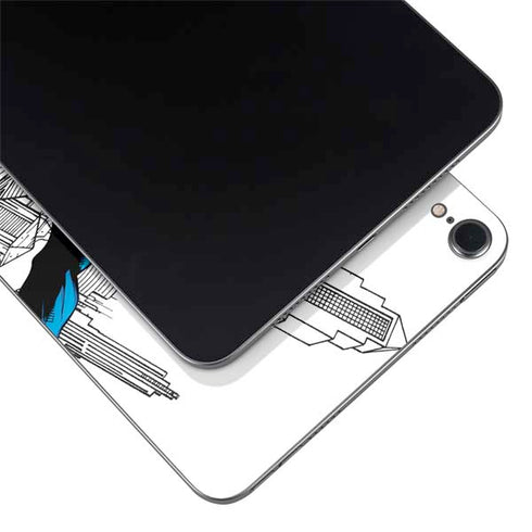 DC Comics Superman Super Speed Flying Over City Apple iPad Mini Skin