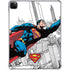 DC Comics Superman Super Speed Flying Over City iPad Pro 11in (2024) Clear Case