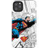 DC Comics Superman Super Speed Flying Over City iPhone Cases