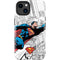 DC Comics Superman Super Speed Flying Over City iPhone 15 Impact Case