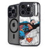DC Comics Superman Super Speed Flying Over City iPhone 15 Pro Max Kickstand Case