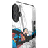 DC Comics Superman Super Speed Flying Over City iPhone 16 Impact Case