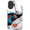 DC Comics Superman Super Speed Flying Over City iPhone 17 Magsafe Impact Case
