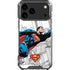 DC Comics Superman Super Speed Flying Over City iPhone 17 Pro Max Clear Case