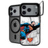 DC Comics Superman Super Speed Flying Over City iPhone 17 Pro Max Kickstand Case