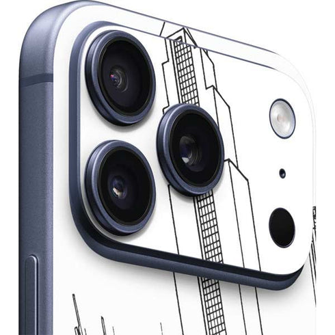 DC Comics Superman Super Speed Flying Over City iPhone 17 Pro Max Skin