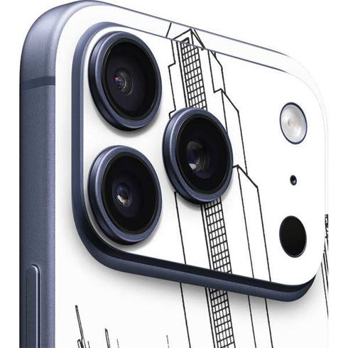 DC Comics Superman Super Speed Flying Over City iPhone 17 Pro Skin