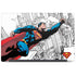 DC Comics Superman Super Speed Flying Over City Dell Latitude Skin
