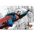 DC Comics Superman Super Speed Flying Over City MacBook Skins