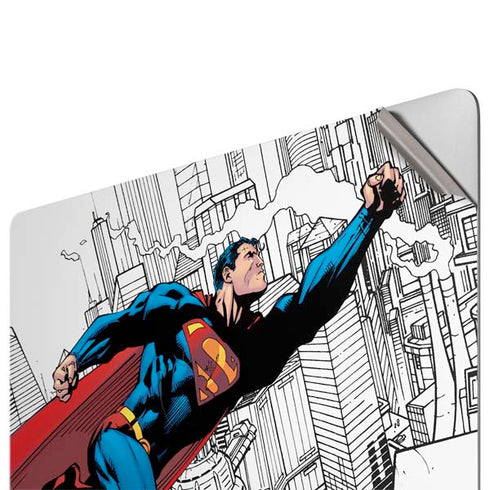 DC Comics Superman Super Speed Flying Over City Apple MacBook Pro 16-inch Skin