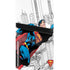 DC Comics Superman Super Speed Flying Over City PS5 Pro Disk Console Skin