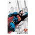 DC Comics Superman Super Speed Flying Over City PS5 Slim Digital Edition Console Skin
