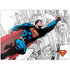 DC Comics Superman Super Speed Flying Over City Surface Laptop 7 15in Skin