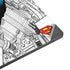 DC Comics Superman Super Speed Flying Over City Surface Laptop 7 15in Skin