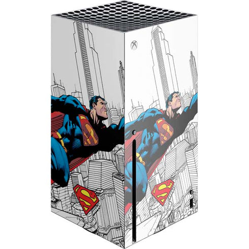 DC Comics Superman Super Speed Flying Over City Xbox Series X Skins