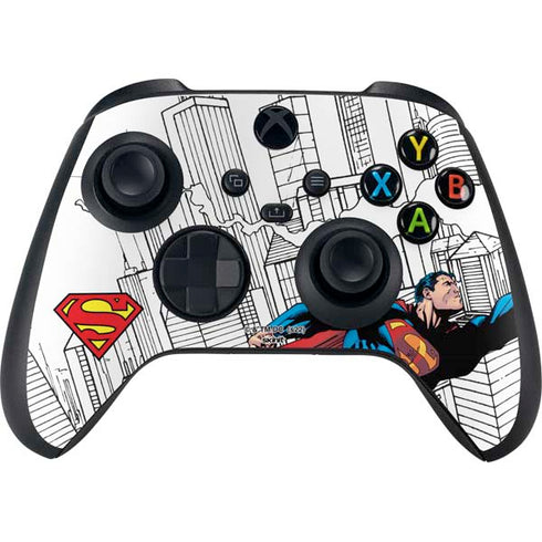 DC Comics Superman Super Speed Flying Over City XBox Series X Digital Edition Bundle Skin