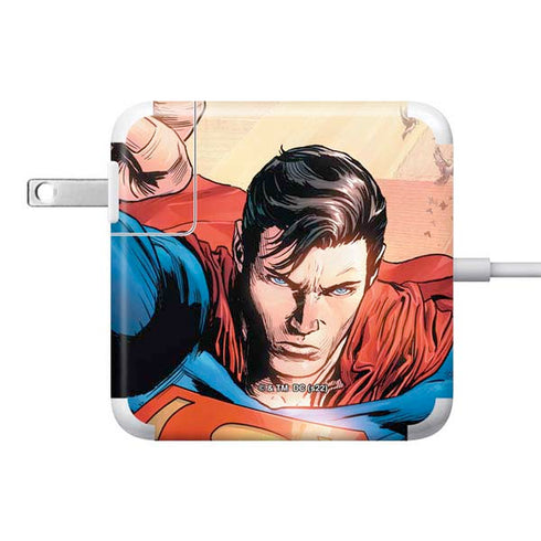 DC Comics Superman Flying Pose Action Comics #957 Art by Patch Zircher 85W Power Adapter (15 and 17 inch MacBook Pro Charger) Skin