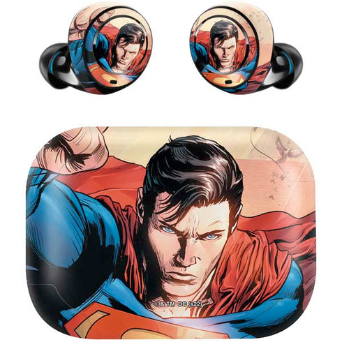 DC Comics Superman Flying Pose Action Comics #957 Art by Patch Zircher Amazon Echo Buds Skin