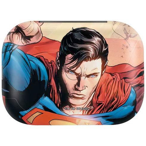 DC Comics Superman Flying Pose Action Comics #957 Art by Patch Zircher Amazon Echo Buds Skin