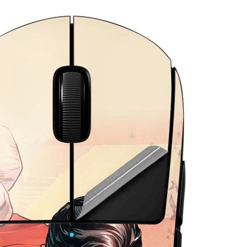DC Comics Superman Flying Pose Action Comics #957 Art by Patch Zircher G Pro Wireless Gaming Mouse Skin
