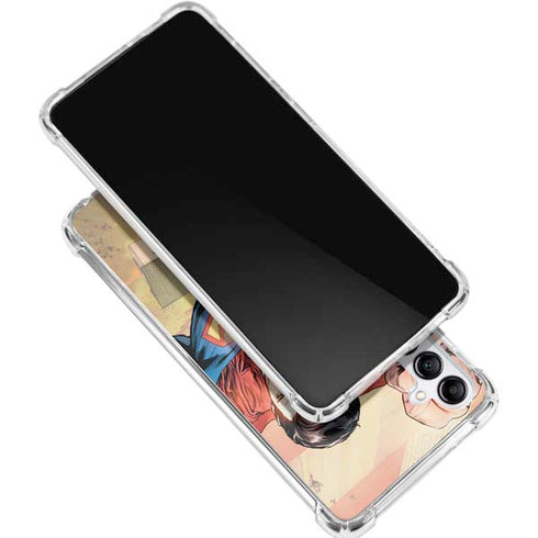 DC Comics Superman Flying Pose Action Comics #957 Art by Patch Zircher Gabb Phone 4 Clear Case