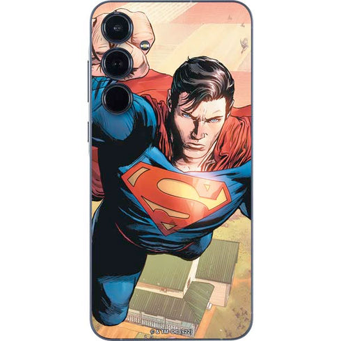 DC Comics Superman Flying Pose Action Comics #957 Art by Patch Zircher Galaxy A36 5G Skin