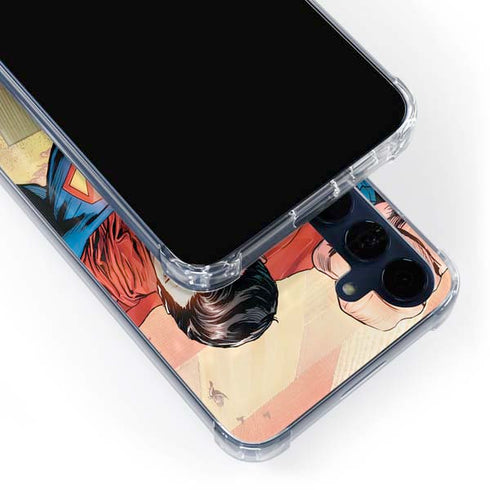 DC Comics Superman Flying Pose Action Comics #957 Art by Patch Zircher Galaxy A55 5G Clear Case