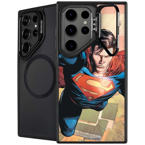 DC Comics Superman Flying Pose Action Comics #957 Art by Patch Zircher Galaxy S25 Ultra Kickstand Case