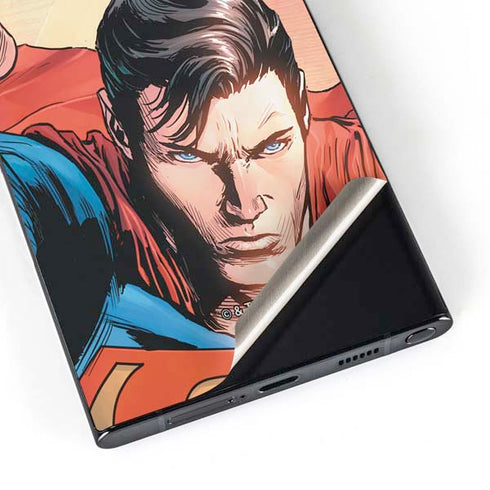 DC Comics Superman Flying Pose Action Comics #957 Art by Patch Zircher Galaxy S25 Ultra Skin