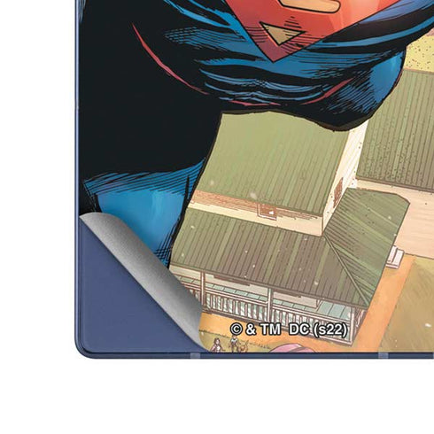 DC Comics Superman Flying Pose Action Comics #957 Art by Patch Zircher Galaxy Z Fold6 Skin