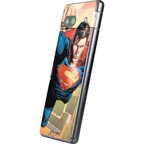 DC Comics Superman Flying Pose Action Comics #957 Art by Patch Zircher Google Pixel 7a Skin