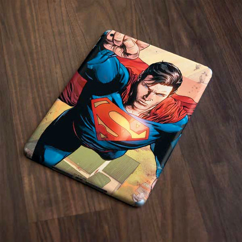 DC Comics Superman Flying Pose Action Comics #957 Art by Patch Zircher Apple iPad Skin
