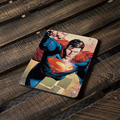DC Comics Superman Flying Pose Action Comics #957 Art by Patch Zircher Apple iPad Pro Skin