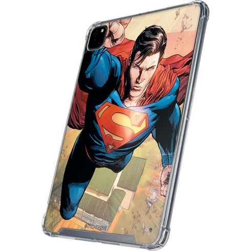 DC Comics Superman Flying Pose Action Comics #957 Art by Patch Zircher iPad Cases