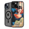 DC Comics Superman Flying Pose Action Comics #957 Art by Patch Zircher iPhone 14 Kickstand Case