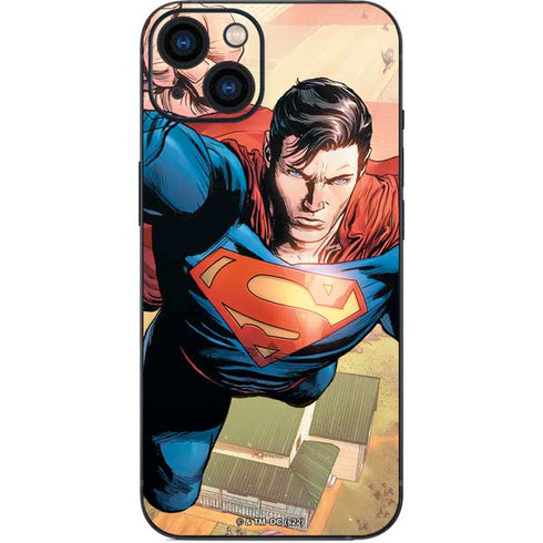 DC Comics Superman Flying Pose Action Comics #957 Art by Patch Zircher iPhone Skins