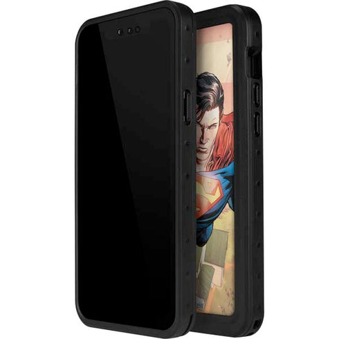 DC Comics Superman Flying Pose Action Comics #957 Art by Patch Zircher iPhone 15 Pro Waterproof Case