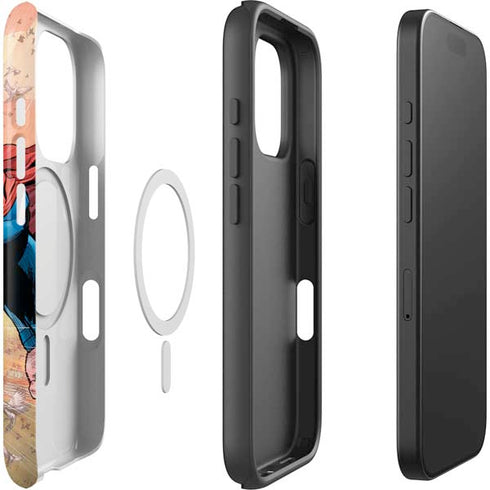 DC Comics Superman Flying Pose Action Comics #957 Art by Patch Zircher iPhone 16 Pro Magsafe Impact Case