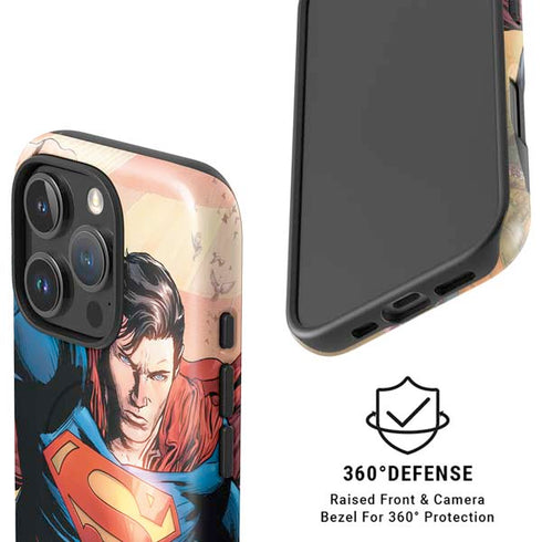 DC Comics Superman Flying Pose Action Comics #957 Art by Patch Zircher iPhone 16 Pro Magsafe Impact Case