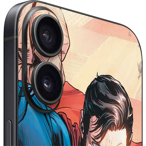 DC Comics Superman Flying Pose Action Comics #957 Art by Patch Zircher iPhone 16 Skin