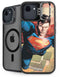 DC Comics Superman Flying Pose Action Comics #957 Art by Patch Zircher iPhone 16e Kickstand Case