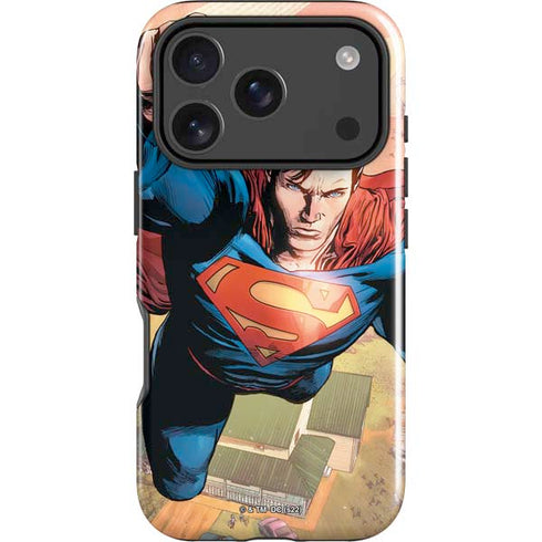 DC Comics Superman Flying Pose Action Comics #957 Art by Patch Zircher iPhone 18 Pro Impact Case