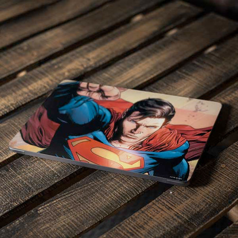 DC Comics Superman Flying Pose Action Comics #957 Art by Patch Zircher Apple MacBook Air Skin