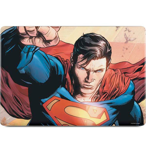 DC Comics Superman Flying Pose Action Comics #957 Art by Patch Zircher MacBook Skins